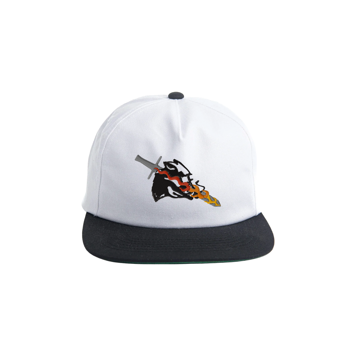Flaming Sword Hog Logo Hat