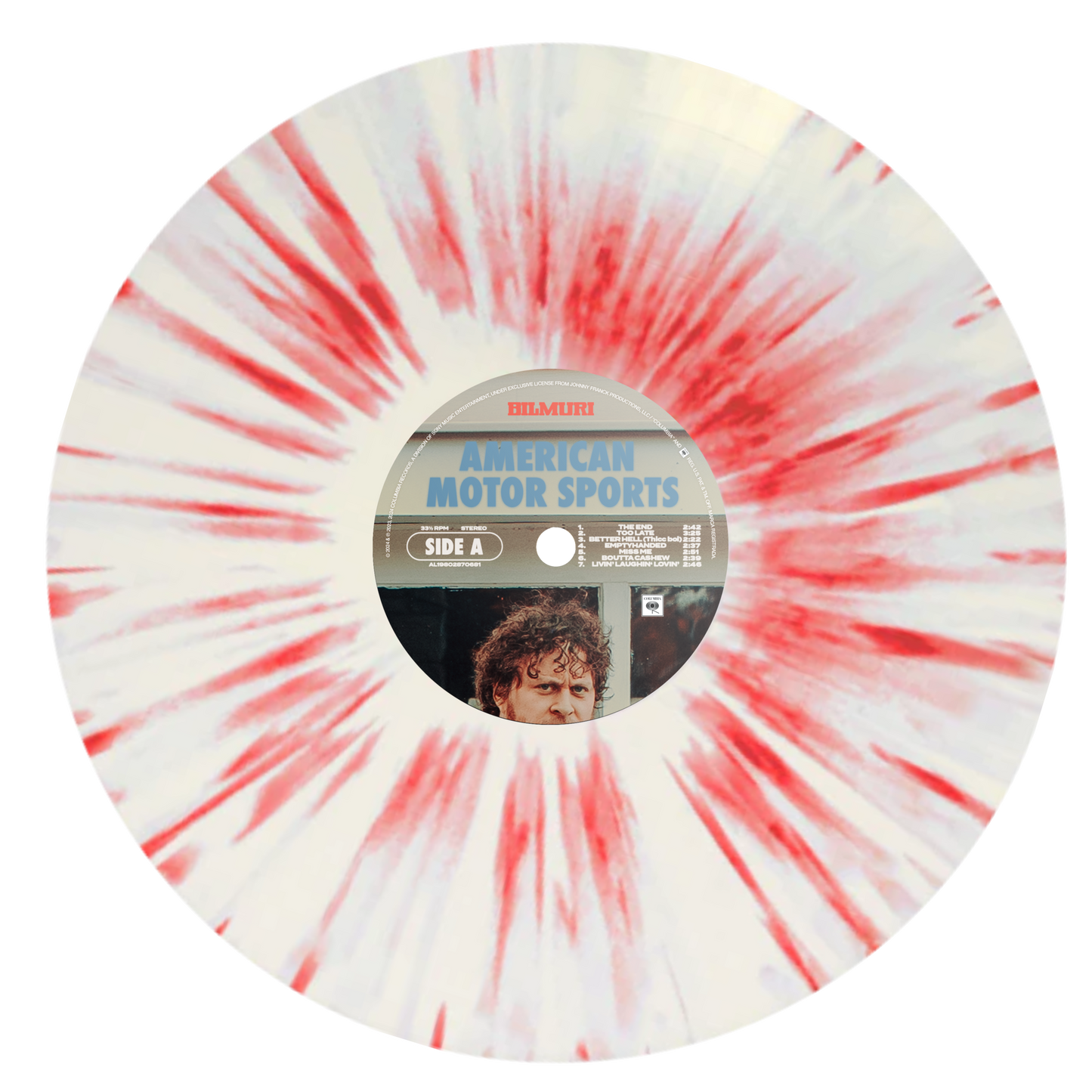 American Motor Sports - 420cc Edition - Red Splatter Vinyl