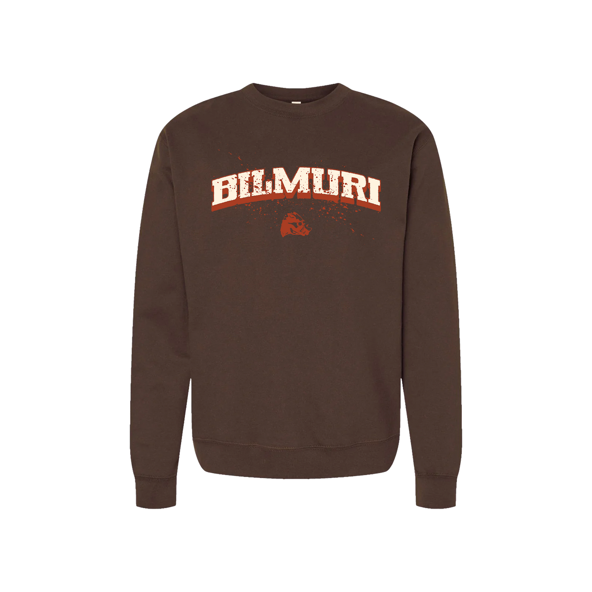 Splatter Arch Logo Crewneck | Bilmuri Official Merchandise