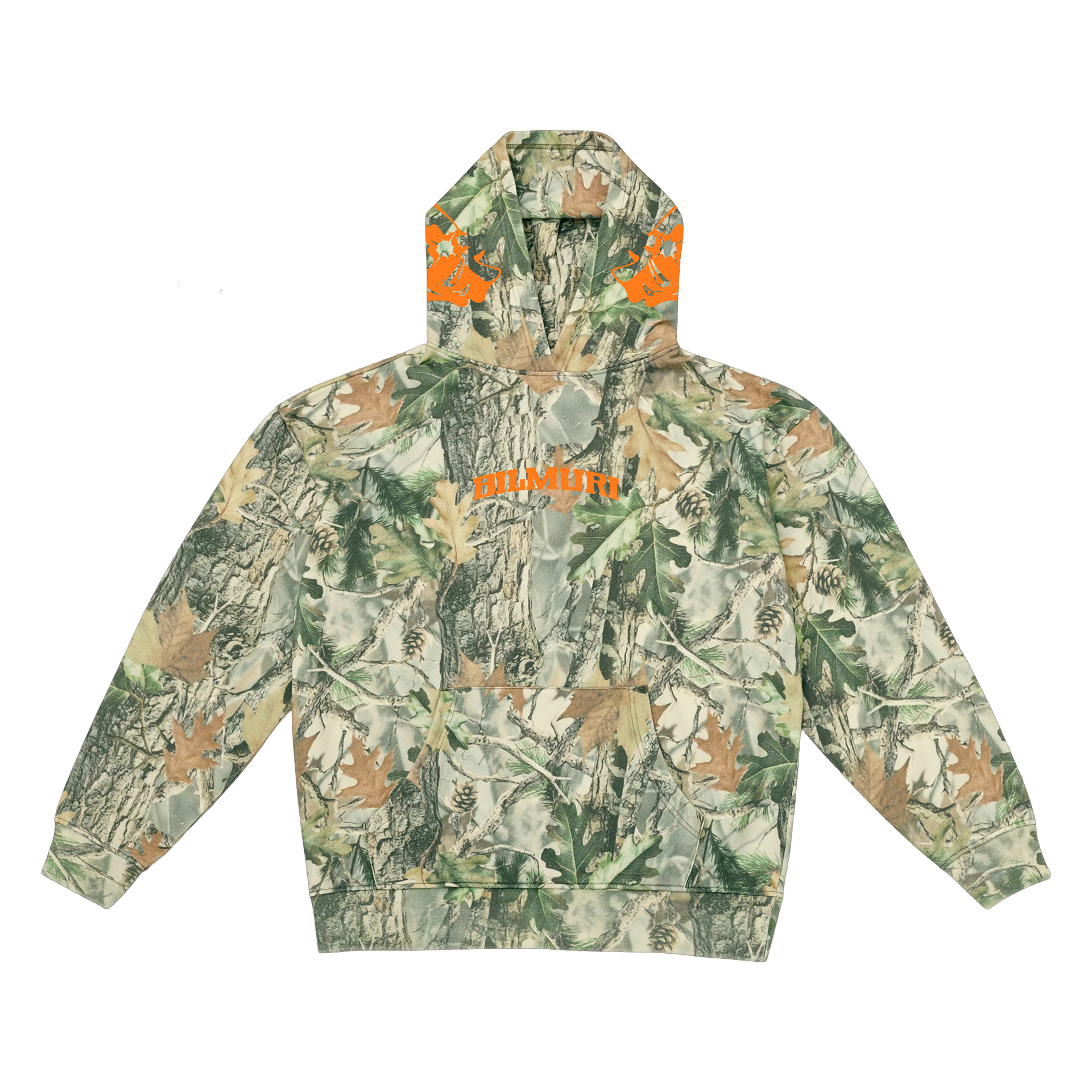 Two Hogs Camo Hoodie | Bilmuri Official Merchandise