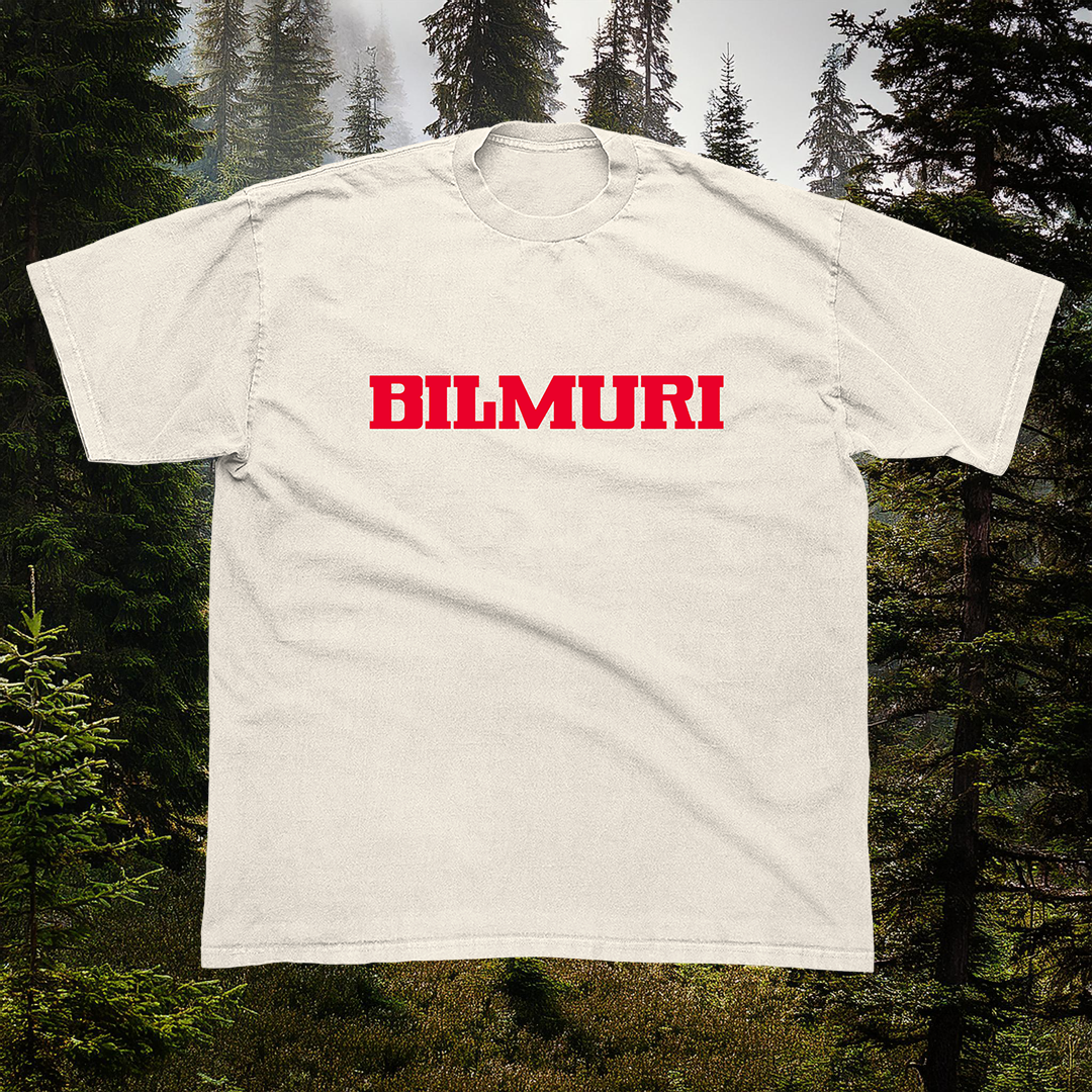 BILMURI LOGO TYPE AHH MERCH TYPE SHI