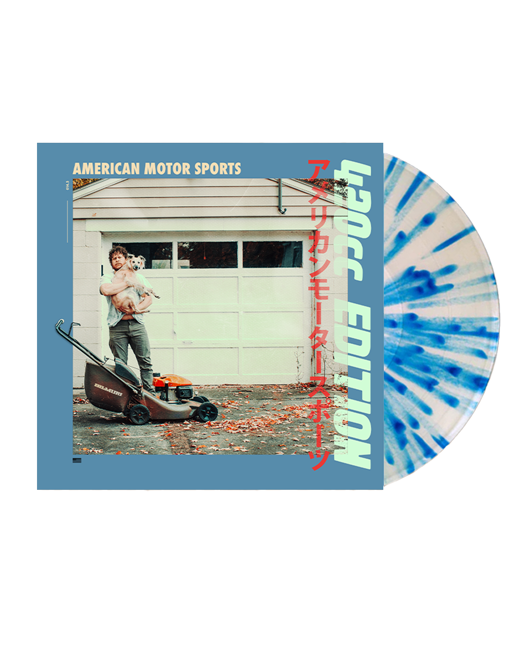 American Motor Sports - 420cc Edition - Blue Splatter Vinyl