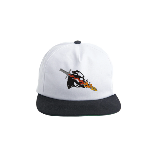 Flaming Sword Hog Logo Hat