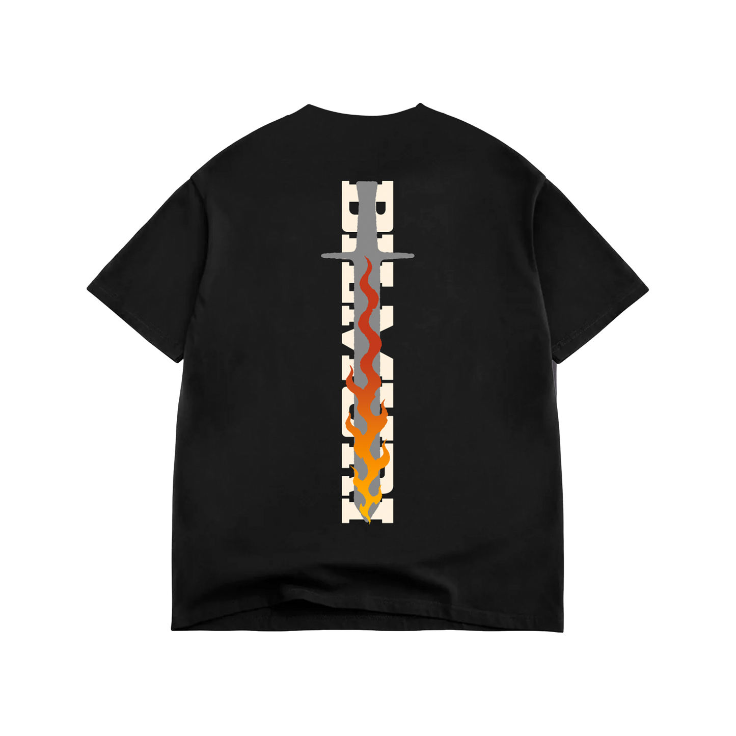 Flaming Sword Logo Tee