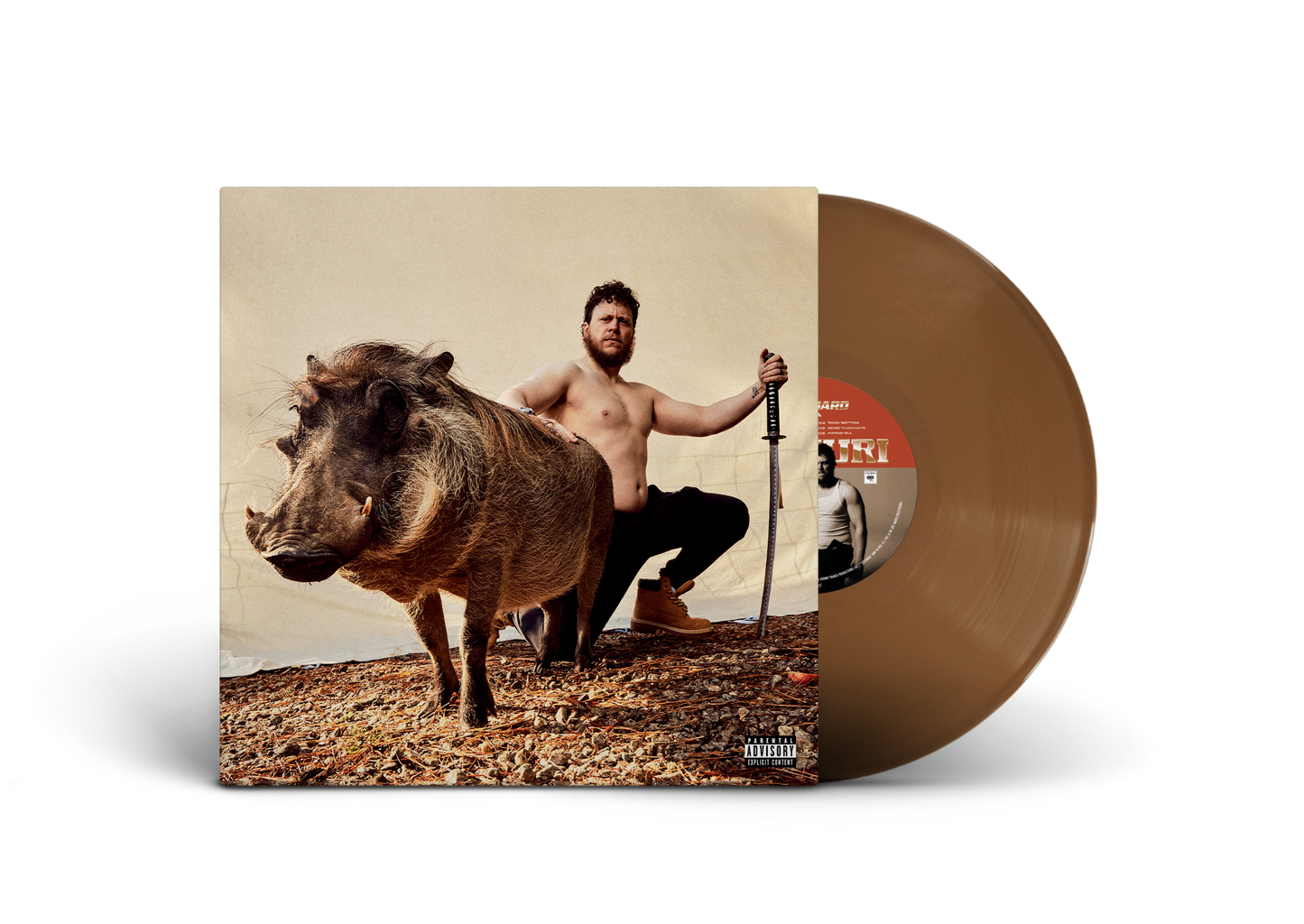 KINDA HARD (HOG BRISTLE BROWN COLORED VINYL)