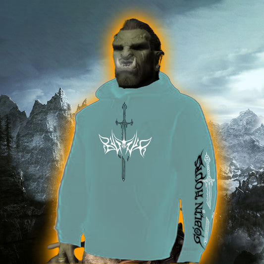 Blue Sword Hoodie